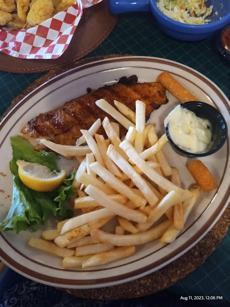 Grilled Catfish Dinner